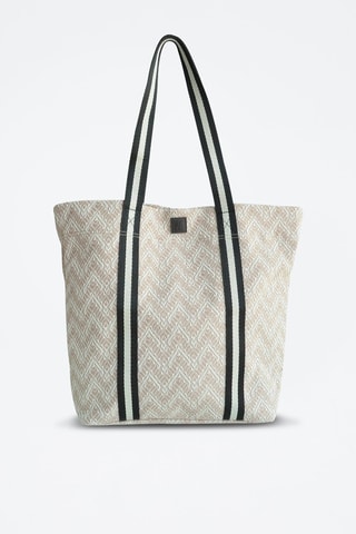 Cabas Daily - Beige et noir