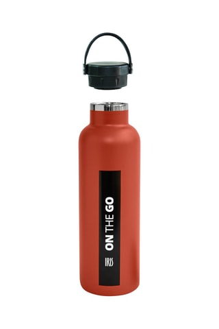 Roestvrijstalen Thermosfles On the Go - 75 cl - Rood