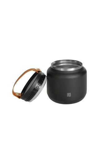 Lunch box en acier inoxydable - 70 cl - Noir