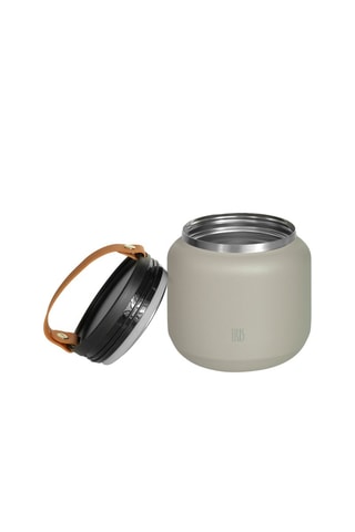 Lunch box en acier inoxydable - 70 cl - Beige