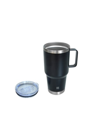 Roestvrijstalen Thermosmok - 85 cl - Zwart