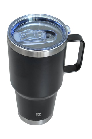 Roestvrijstalen Thermosmok - 85 cl - Zwart