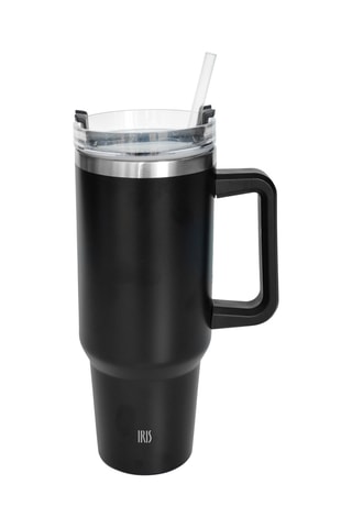 Roestvrijstalen Thermosmok - 120 cl - Zwart