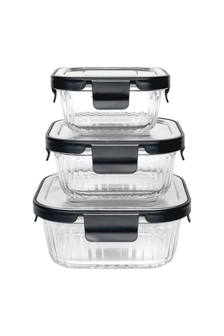 Boîte en verre borosilicate avec couvercle en acier inoxydable sans BPA - 32 cl