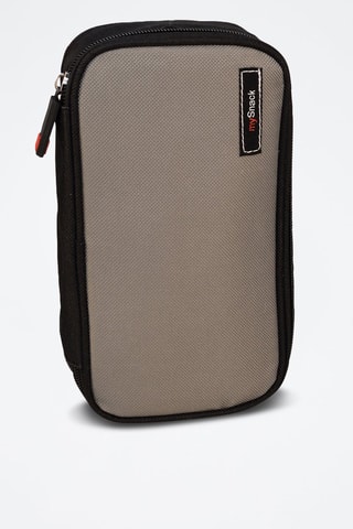 Thermosbroodtrommel Duo - Zandkleurig en zwart