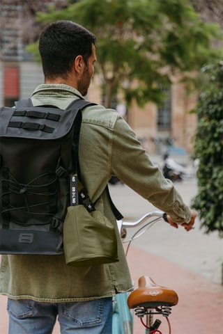 Sac à lunch isotherme - Vert olive