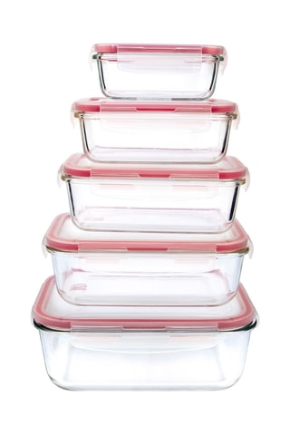 Boîte de conservation en verre borosilicate sans BPA - 33 cl