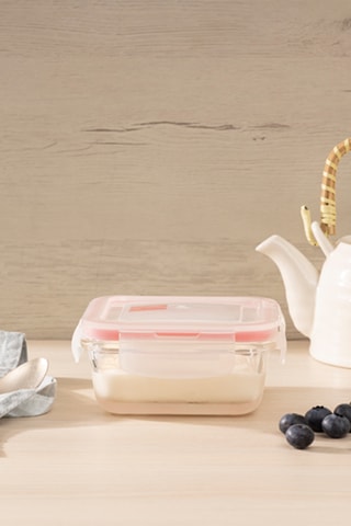 Boîte de conservation en verre borosilicate sans BPA - 34 cl