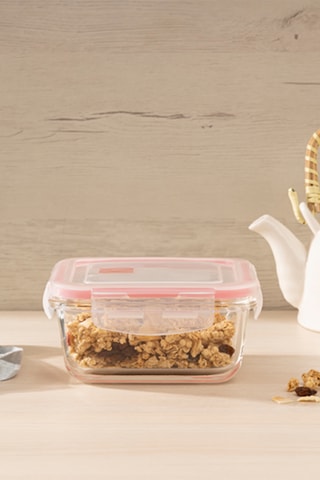 Boîte de conservation en verre borosilicate sans BPA - 57 cl