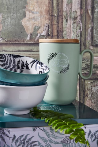 Tisanière en new bone Jardin botanique - 50 cl