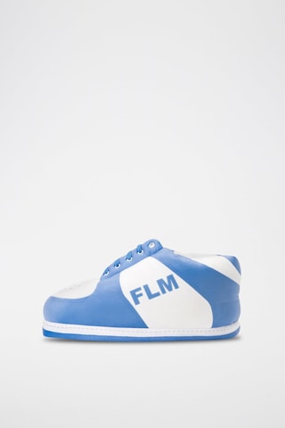 Pantoffels - Hemelsblauw en Wit - Wit en blauw