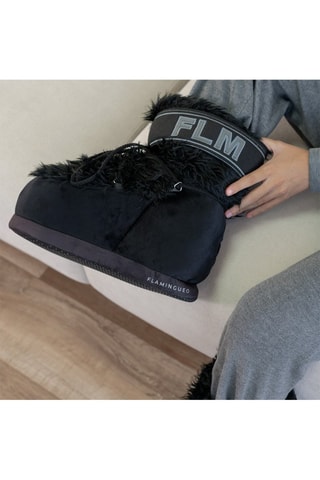 Pantoffels - Zwart - Zwart