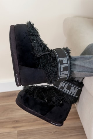 Pantoffels - Zwart - Zwart