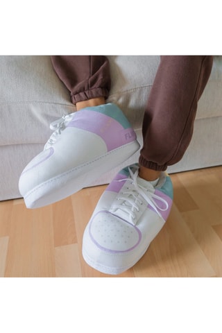 Pantoffels - Geel en Wit - Wit en geel