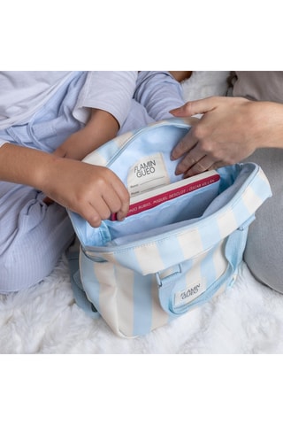 Rugtas - Lichtblauw - Blauw