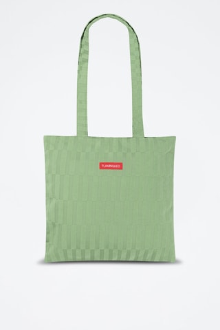 Totebag - Groen - Groen en rood