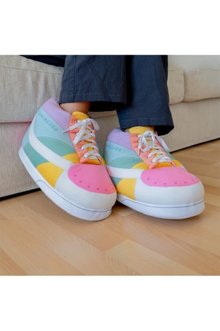 Pantoffels - Wit en Oranje - Wit en oranje