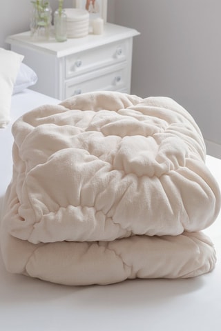 Deken - Beige - 145 x 165 cm - Beige