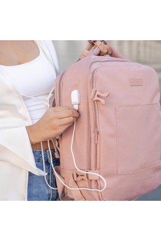 Rugtas - Roze - Roze