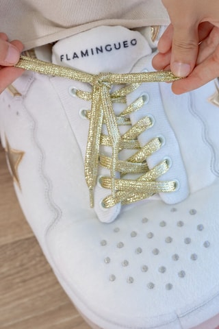 Pantoffels - Wit en Goudkleurig - Wit en goudkleurig