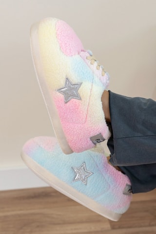 Pantoffels - Roze en Hemelsblauw - Blauw en roze