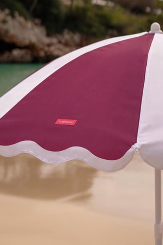 Ronde Parasol met Voet - Diameter zeil 160 cm