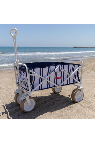 Strandkar - Marineblauw