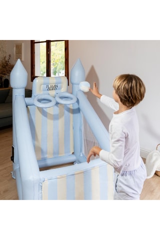 Opblaasbare Basketbalpaal - Blauw - Vanaf 3 Jaar