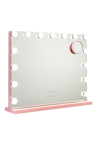 Ledspiegel - 63 x 13 x 53 cm - Roze