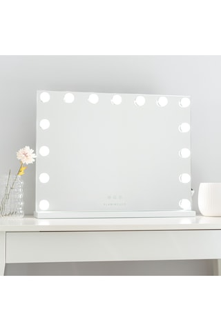 Ledspiegel - 63 x 14 x 47 cm - Wit