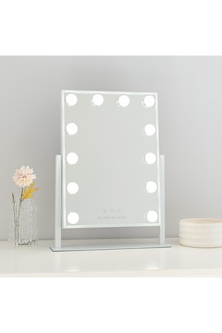 Ledspiegel - 36 x 7 x 47 cm - Wit