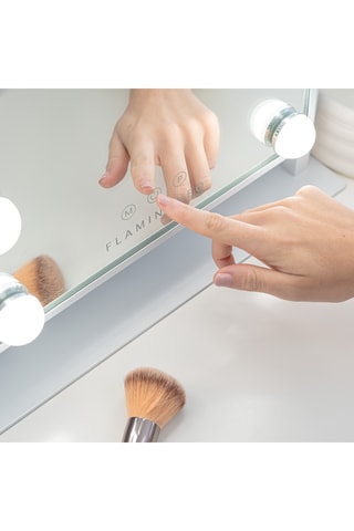 Ledspiegel - 36 x 7 x 47 cm - Wit