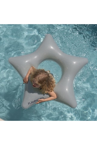 Opblaasband Space Age - Grijs