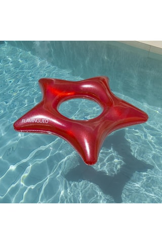 Opblaasband Space Age - Rood