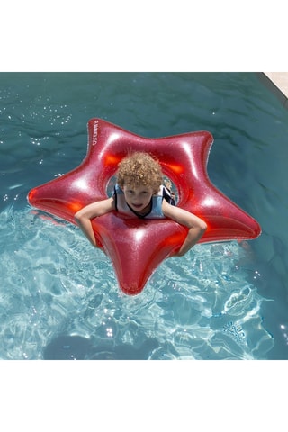 Opblaasband Space Age - Rood