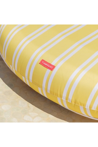 Opblaasband the Club - Geel