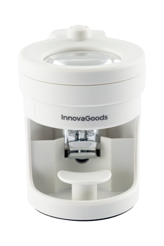 Tagliaunghie con lente e lima 