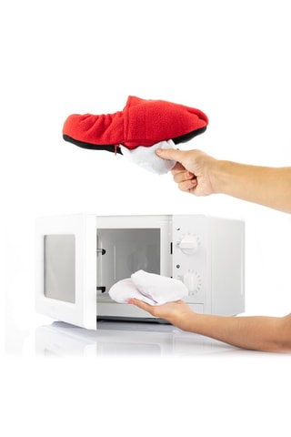 Pantofole effetto termico - Rosso