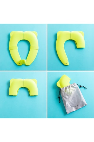 Sedile riduttore pieghevole per WC