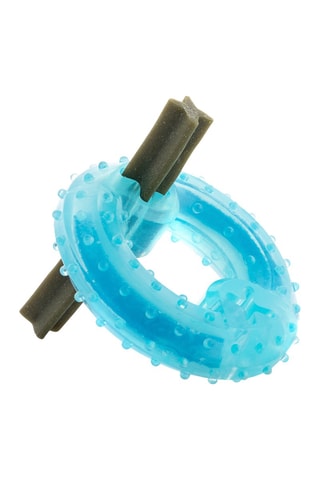 Giocattolo da masticare congelabile - 
12 x 12 cm - Blu