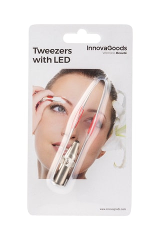 Pinzette epilazione LED - Argentato