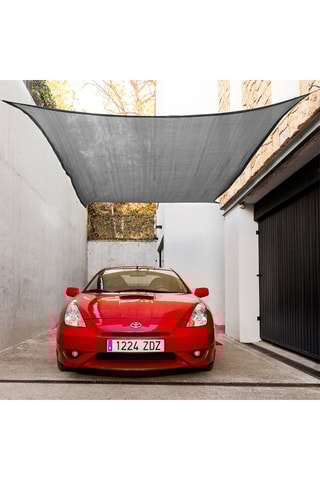 Tenda a vela rettangolare - 2 x 3 m - Grigio