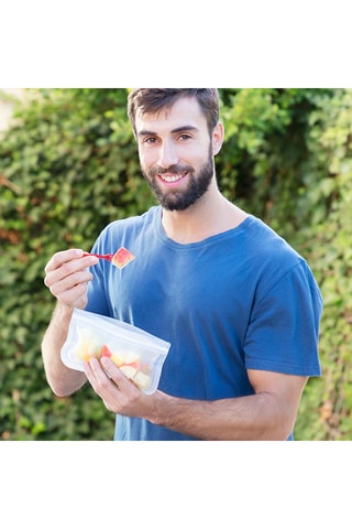 10 Hermetisch Afsluitbare Zakken 21,5 x 12 cm, 21,5 x 18 cm