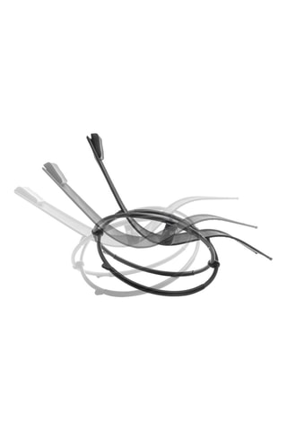 Chaise longue pieghevole a dondolo orbitale