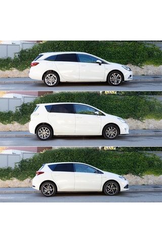 2 reti parasole per auto - Nero