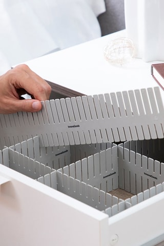 16 organizer cassetti - Grigio