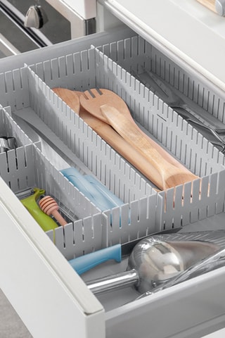 16 organizer cassetti - Grigio