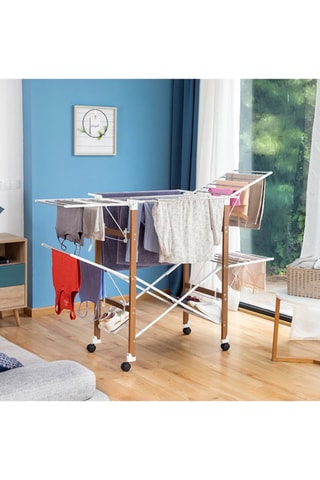 Opvouwbaar Droogrek met Grote Ophangcapaciteit