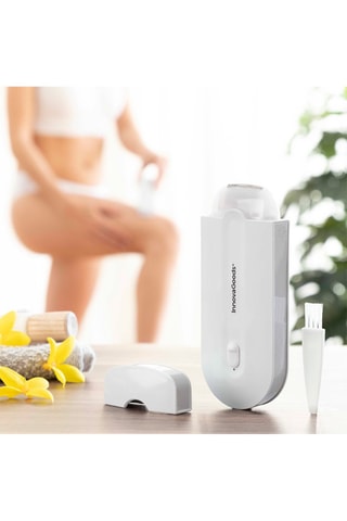 Mini rasoio elettrico LED ricaricabile wireless donna