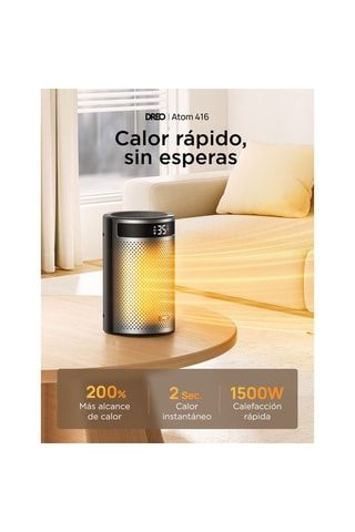 Keramische Bijzetverwarming Dreo Atom 416 - 1500 W
